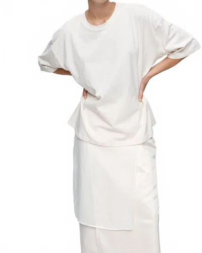Marle Austin Tee In Oat In Neutral