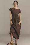 Marle Costa Maxi Dress In Brown