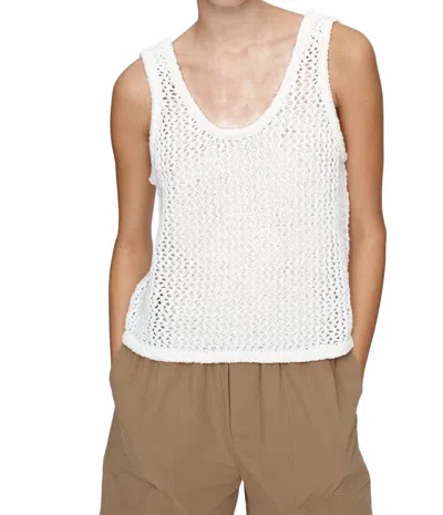 Marle Nova Top In Blanc In White