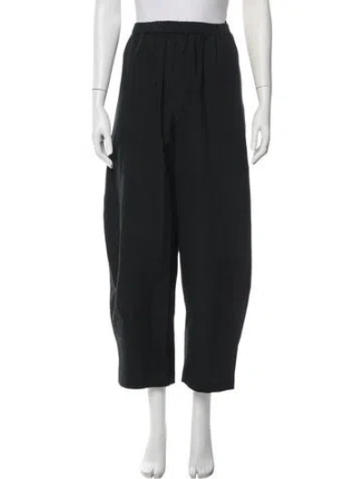 Pre-owned Marle Wide Leg Pants In Black