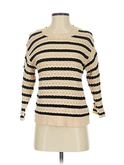 Pre-owned Marled 3/4 Sleeve T-shirt In Gold