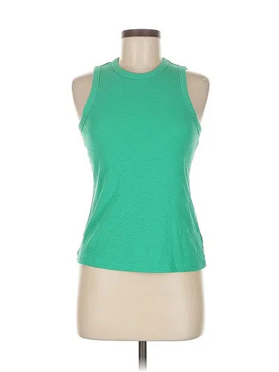 Pre-owned Marled By Reunited Active Tank Top In Green