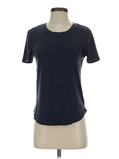 Pre-owned Marled By Reunited Active T-shirt In Blue