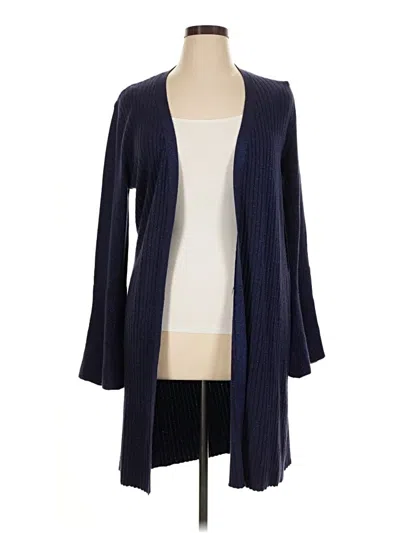 Pre-owned Marled By Reunited Cardigan Sweater In Blue