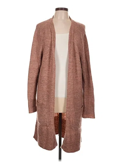 Pre-owned Marled By Reunited Cardigan Sweater In Brown