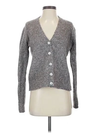 Pre-owned Marled By Reunited Cardigan Sweater In Gray