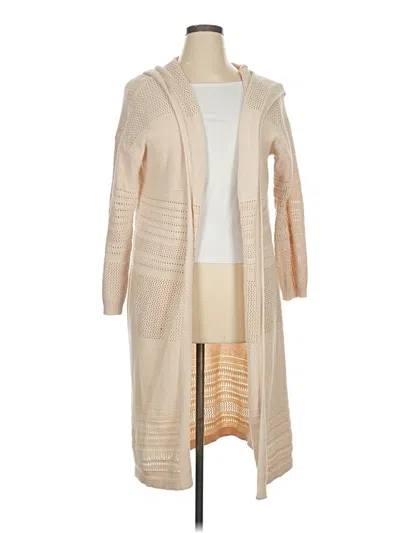 Pre-owned Marled By Reunited Cardigan Sweater In Tan