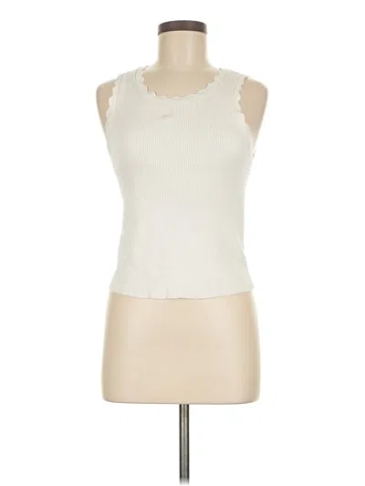 Pre-owned Marled By Reunited Cardigan Sweater In White