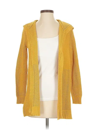 Pre-owned Marled By Reunited Cardigan Sweater In Yellow