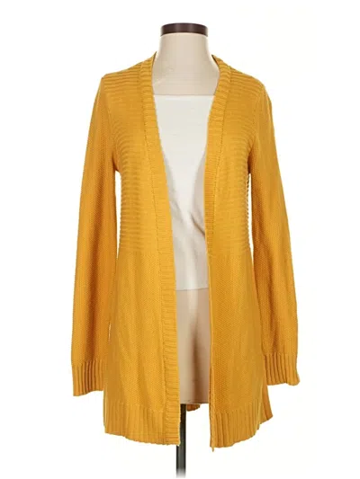 Pre-owned Marled By Reunited Cardigan Sweater In Yellow