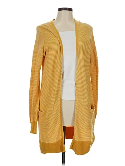 Pre-owned Marled By Reunited Cardigan Sweater In Yellow