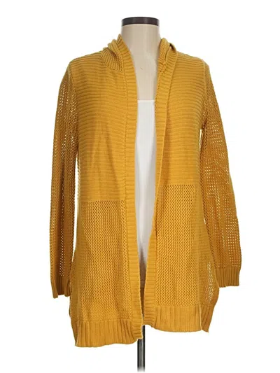 Pre-owned Marled By Reunited Cardigan Sweater In Yellow