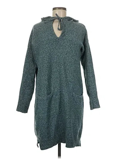 Pre-owned Marled By Reunited Casual Dress In Blue