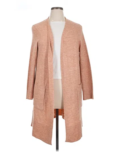 Pre-owned Marled By Reunited Kimono In Tan