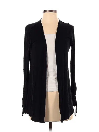 Pre-owned Marled By Reunited Long Sleeve Blouse In Black