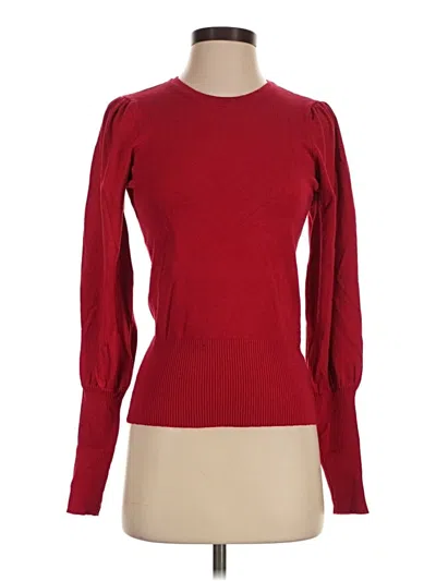 Pre-owned Marled By Reunited Long Sleeve T-shirt In Red