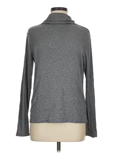 Pre-owned Marled By Reunited Long Sleeve Turtleneck In Gray