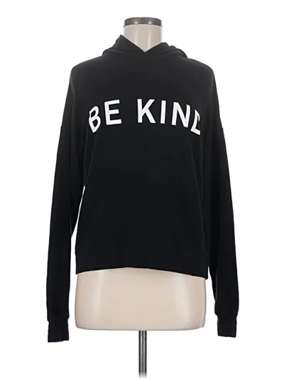 Pre-owned Marled By Reunited Pullover Hoodie In Black