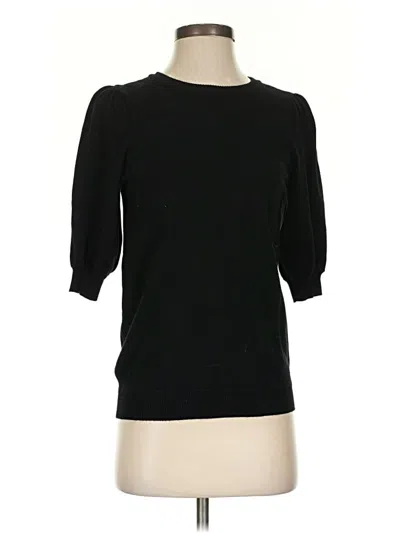 Pre-owned Marled By Reunited Pullover Sweater In Black