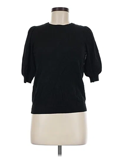 Pre-owned Marled By Reunited Pullover Sweater In Black