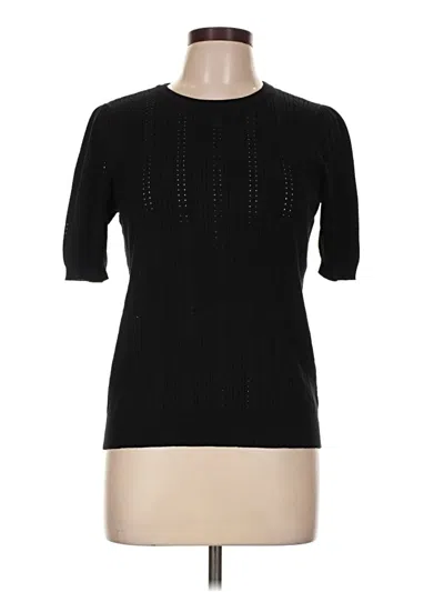 Pre-owned Marled By Reunited Pullover Sweater In Black