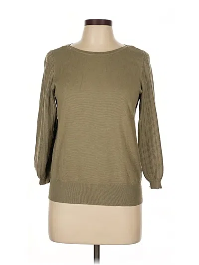 Pre-owned Marled By Reunited Pullover Sweater In Brown