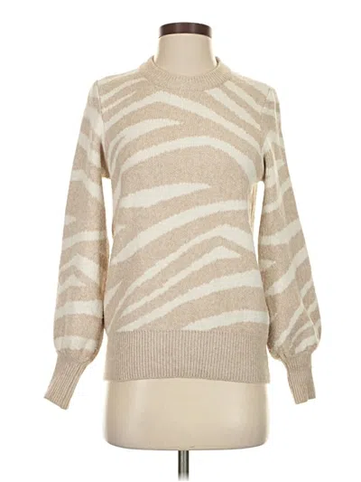 Pre-owned Marled By Reunited Pullover Sweater In Brown