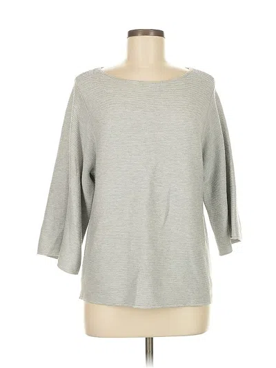 Pre-owned Marled By Reunited Pullover Sweater In Gray