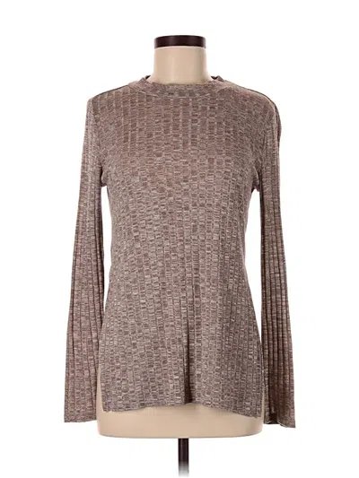 Pre-owned Marled By Reunited Pullover Sweater In Gray