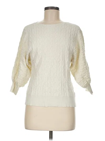 Pre-owned Marled By Reunited Pullover Sweater In Ivory
