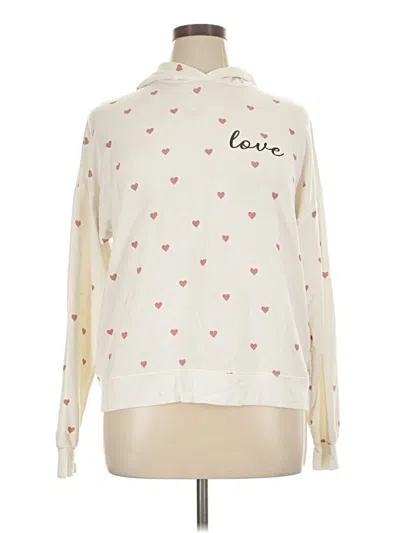 Pre-owned Marled By Reunited Pullover Sweater In Ivory