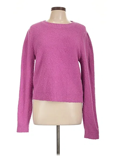 Pre-owned Marled By Reunited Pullover Sweater In Pink
