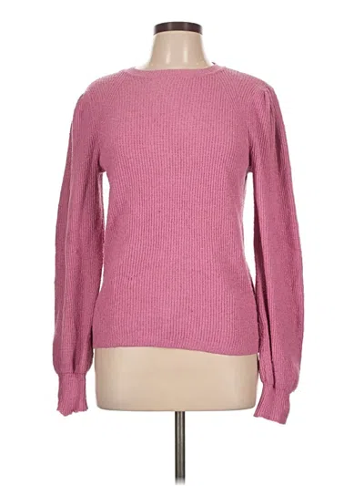 Pre-owned Marled By Reunited Pullover Sweater In Pink