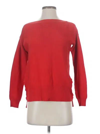 Pre-owned Marled By Reunited Pullover Sweater In Red