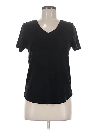 Pre-owned Marled By Reunited Short Sleeve T-shirt In Black