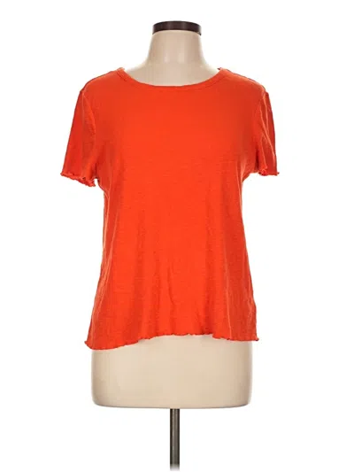 Pre-owned Marled By Reunited Short Sleeve T-shirt In Orange