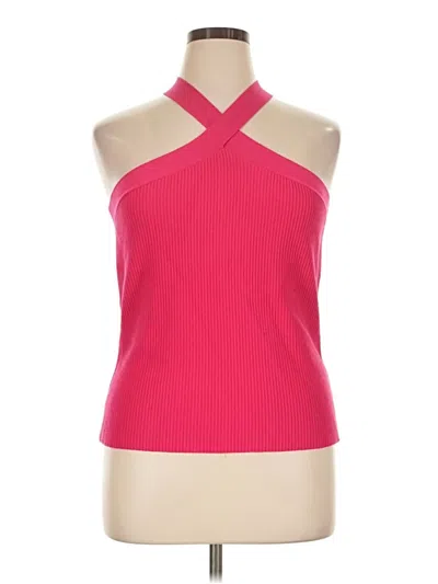 Pre-owned Marled By Reunited Sleeveless Blouse In Pink