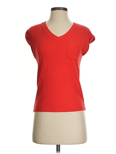 Pre-owned Marled By Reunited Sleeveless T-shirt In Red