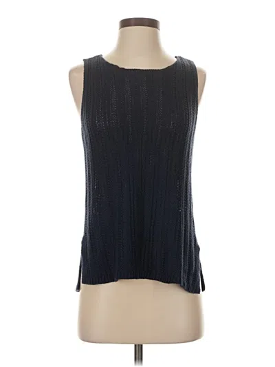 Pre-owned Marled By Reunited Sweater Vest In Blue