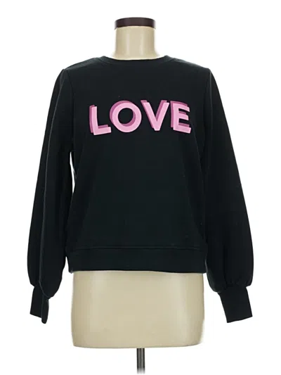 Pre-owned Marled By Reunited Sweatshirt In Black