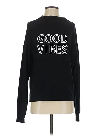 Pre-owned Marled By Reunited Sweatshirt In Black