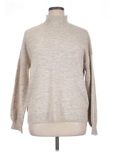 Pre-owned Marled By Reunited Turtleneck Sweater In Brown