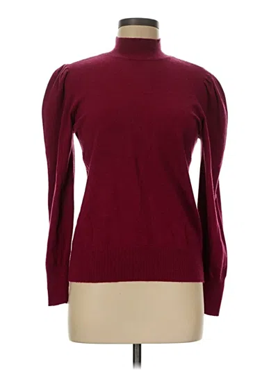 Pre-owned Marled By Reunited Turtleneck Sweater In Burgundy