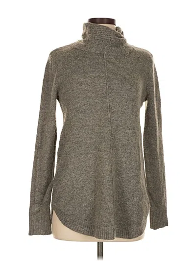 Pre-owned Marled By Reunited Turtleneck Sweater In Gray