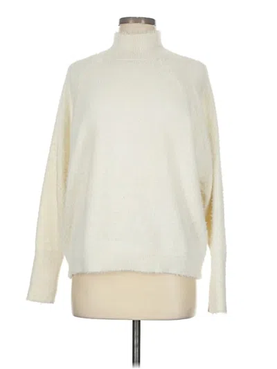 Pre-owned Marled By Reunited Turtleneck Sweater In Ivory