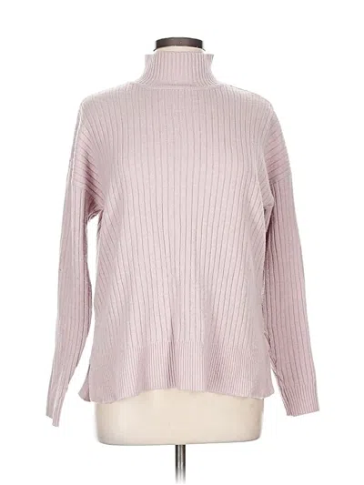 Pre-owned Marled By Reunited Turtleneck Sweater In Pink