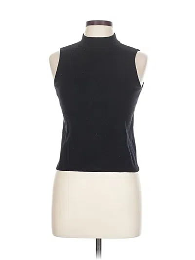 Pre-owned Marled Cardigan Sweater In Black