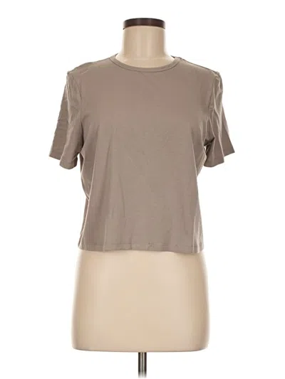 Pre-owned Marled Essentials Short Sleeve T-shirt In Brown