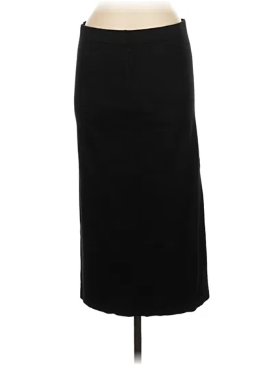 Pre-owned Marled Formal Skirt In Black