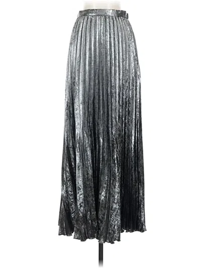 Pre-owned Marled Formal Skirt In Silver